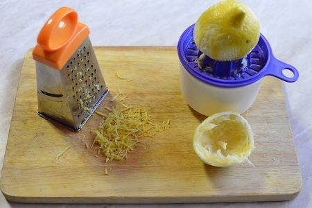 Простой лимонный бисквит: шаг 2