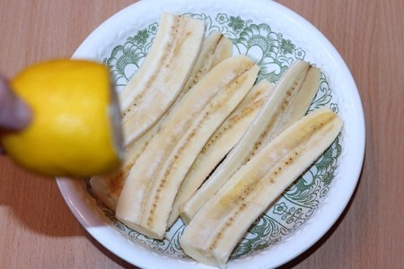 Бананы запеченные в тесте из геркулеса: шаг 6