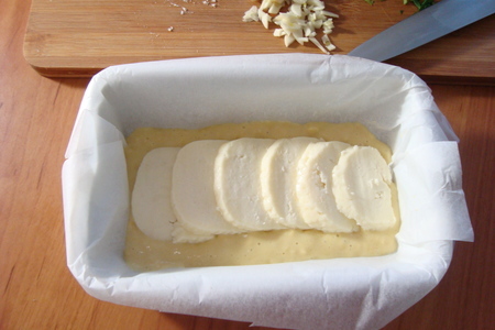 Пшённый пирог с сыром, петрушкой и чесноком: шаг 6