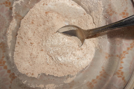 Шоколадно-карамельный кекс (тест-драйв): шаг 1
