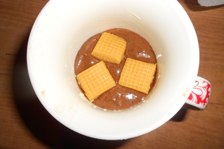 Шоколадно-карамельный кекс (тест-драйв): шаг 4