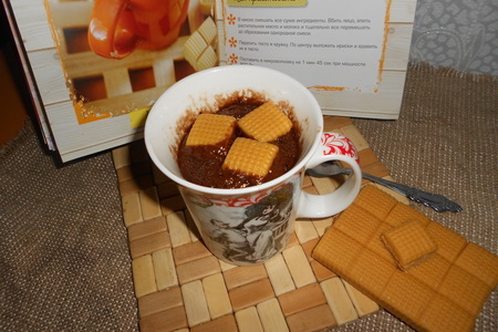 Шоколадно-карамельный кекс (тест-драйв): шаг 6