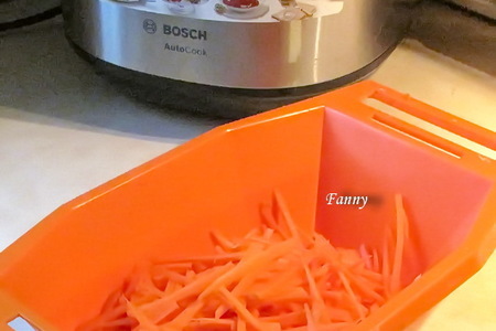 Салат из моркови под цитрусовым маринадом с сыром чанах: шаг 3