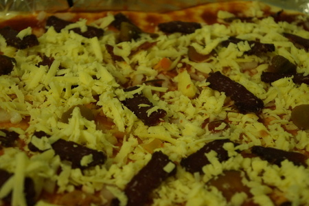 Пицца с беконом и чили. тест-драйв с окраиной: шаг 2
