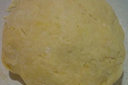 Десертное сырное печенье-сердечки: шаг 2