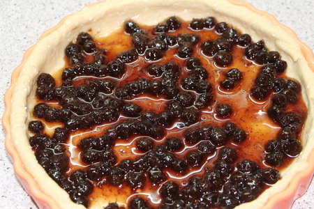 Творожный пирог с оливками на меду "земляничная поляна": шаг 6