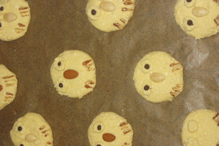 Творожно-кукурузное печенье "совушки": шаг 3