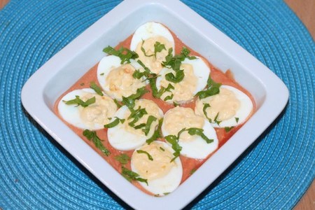 Яйца запеченные с сыром по-польски: шаг 7