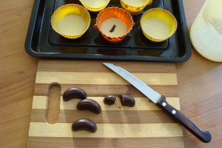 Кексы с шоколадом пшённые: шаг 6