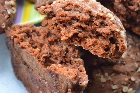 Рассыпчатое шоколадное печенье "брауни": шаг 7