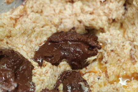 Шоколадное печенье с жемчужным сахаром: шаг 4