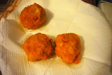 Картофельные крокеты с начинкой и без: шаг 6