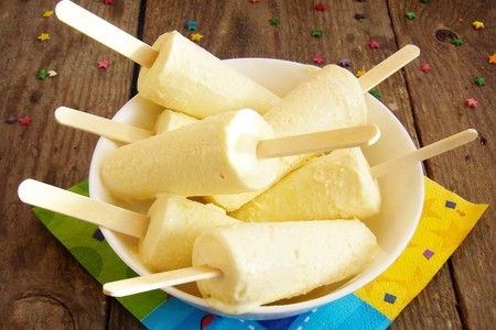 Детское мороженое с персиком: шаг 7