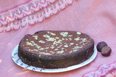 Шоколадный торт (трюфельный): шаг 9