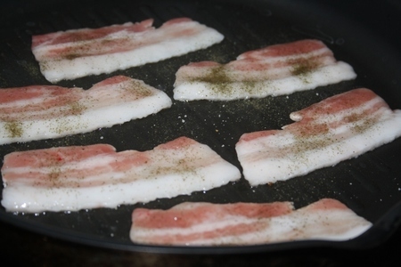 Хрустящие сэндвичи "cheese+bacon": шаг 4