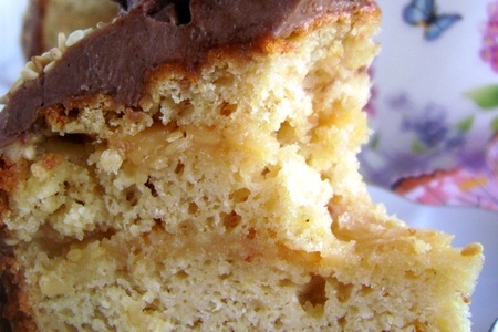 Торт кунжутный с малиновым шоколадным кремом «фрау блонди в шоколаде»: шаг 14