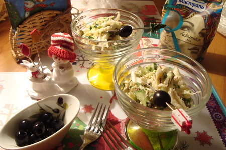 Салат с рисом акватика mix, курицей и овощами: шаг 8