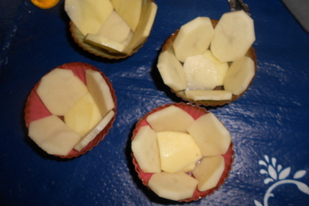 Картофельные корзиночки с киноа и лесными грибами: шаг 5