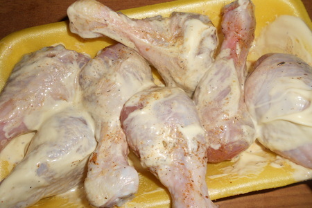 Запеченные куриные голени с рисом басмати : шаг 3