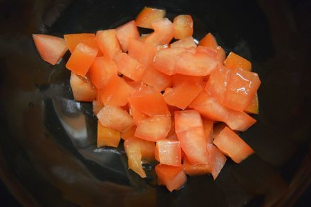 Салат картофельный с помидором и киноа: шаг 5