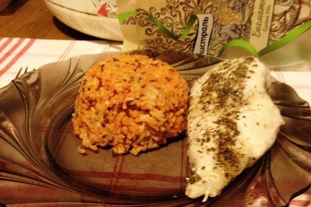 Томатный рис с сыром: шаг 5