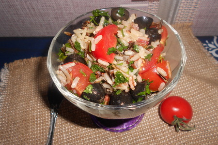 Салат легкий с рисом акватика color mix: шаг 4