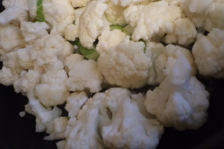 Теплый салат из цветной капусты с диким рисом «привет диета!»: шаг 2