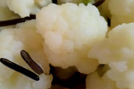 Теплый салат из цветной капусты с диким рисом «привет диета!»: шаг 3