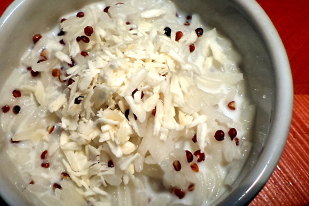 Рисовая каша "молочное удовольствие!" со сливками и кокосом. из серии - просто, быстро, вкусно!: шаг 3