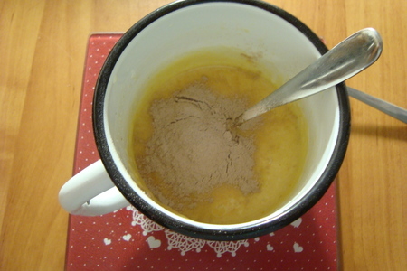 Кекс шоколадный с сыром к кофе: шаг 3