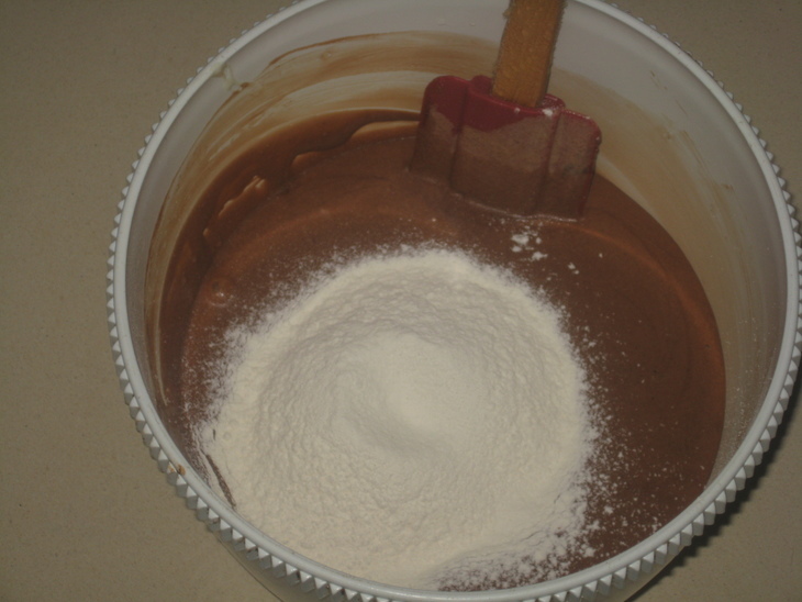 "Crackled" chocolate cookies - ("���������" ���������� �������)
