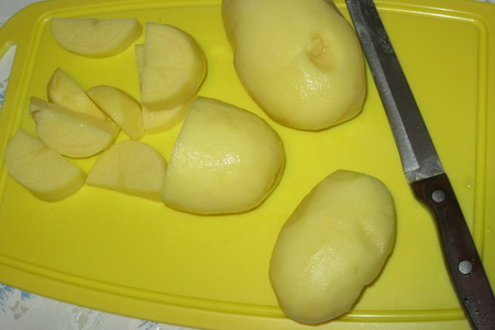 Картофельные треугольнички с тимьяном: шаг 1