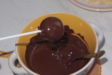 Имбирный popcake в шоколаде: шаг 8