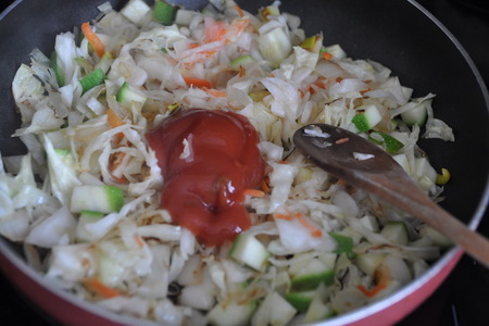 Овощное рагу с рисом по-деревенски: шаг 6
