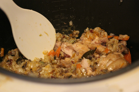 Рис с курицей и овощами в мультиварке: шаг 6