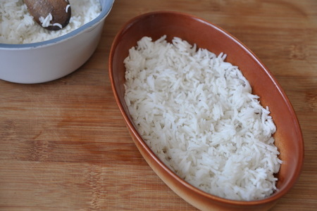 Запеканка из риса с шампиньонами: шаг 4