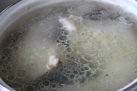 Ароматный чечевичный суп с испанской колбасой: шаг 2