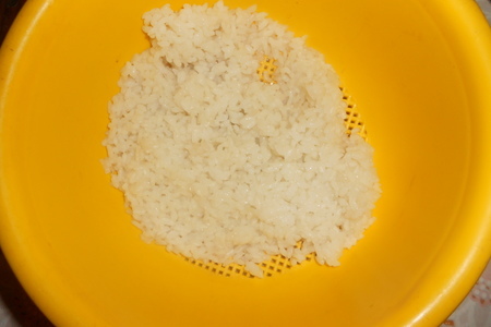 Рис с грибами в соевом соусе: шаг 4