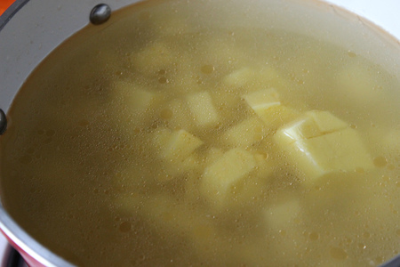Суп из сёмги с кускусом: шаг 2