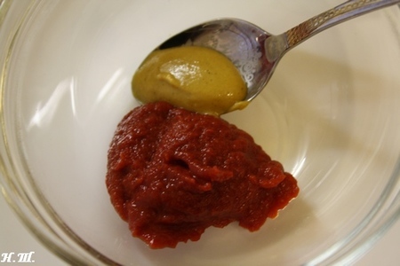 Паста с фасолью в томатно - горчичном соусе: шаг 3