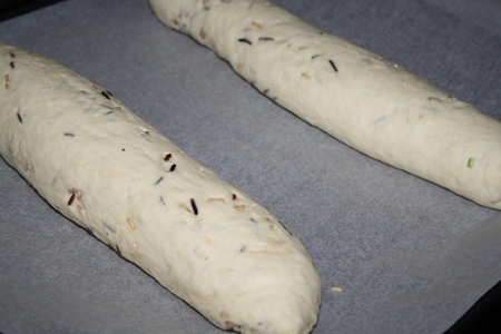Постный луково-чесночный хлеб с рисом: шаг 10