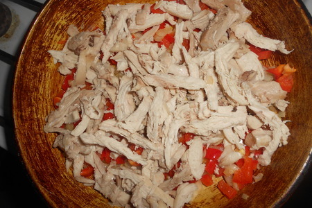 Ямбалайя (рис с курицей по-креольски): шаг 5