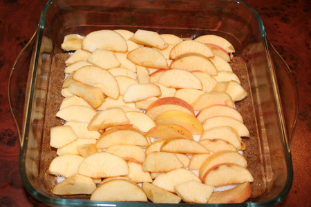 Пирог яблочный (перевёртыш): шаг 3