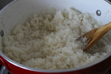 Лимонный рис с курицей, кинзой и фасолью: шаг 2