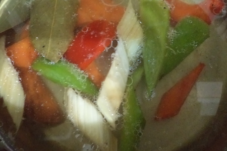 Индейка в горшочке с рисом и овощами.: шаг 3