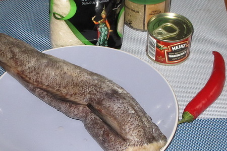 Рыба с рисом по-тунисски: шаг 1