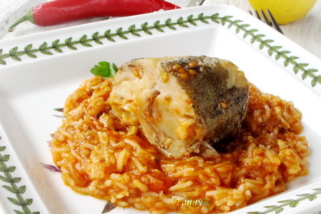 Рыба с рисом по-тунисски: шаг 5