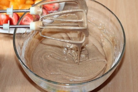 Шоколадно-абрикосовый пирог: шаг 5