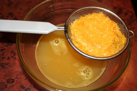 Десерт из черешни с желе из мандаринов: шаг 5