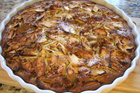 Яблочный пирог с кедровыми орешками: шаг 7